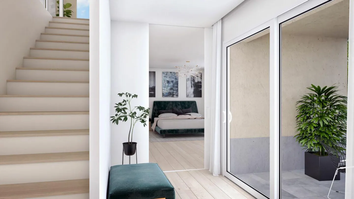 Esclusivo appartamento duplex di 4,5 stanze con carattere di casa - Foto 2 di 6