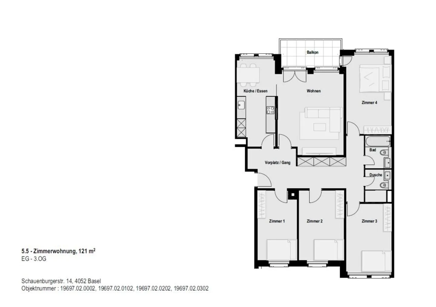 Appartement de rêve à Bâle - Photo 7 sur 7