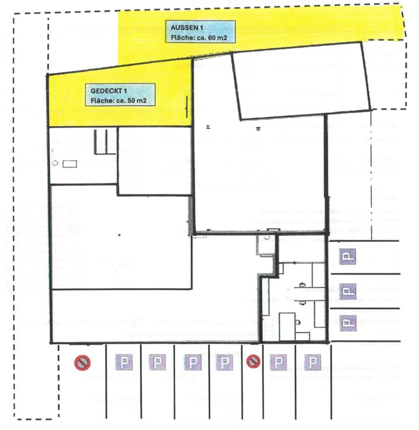 Spazio di stoccaggio / parcheggio a Buochs - Foto 5 di 5