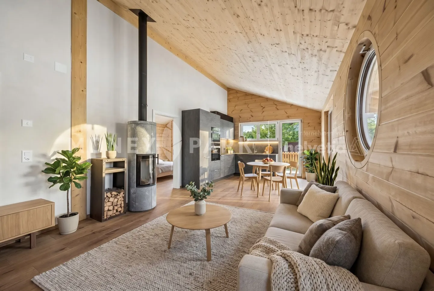 Oasi di benessere di 4,5 stanze: casa in legno di alta qualità con carattere - Foto 2 di 9