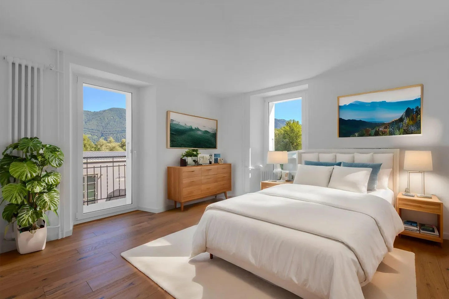 BEAUTIFUL AND UNIQUE 3.5 ROOMS WITH TERRACE IN MAGADINO - Photo 5 of 9