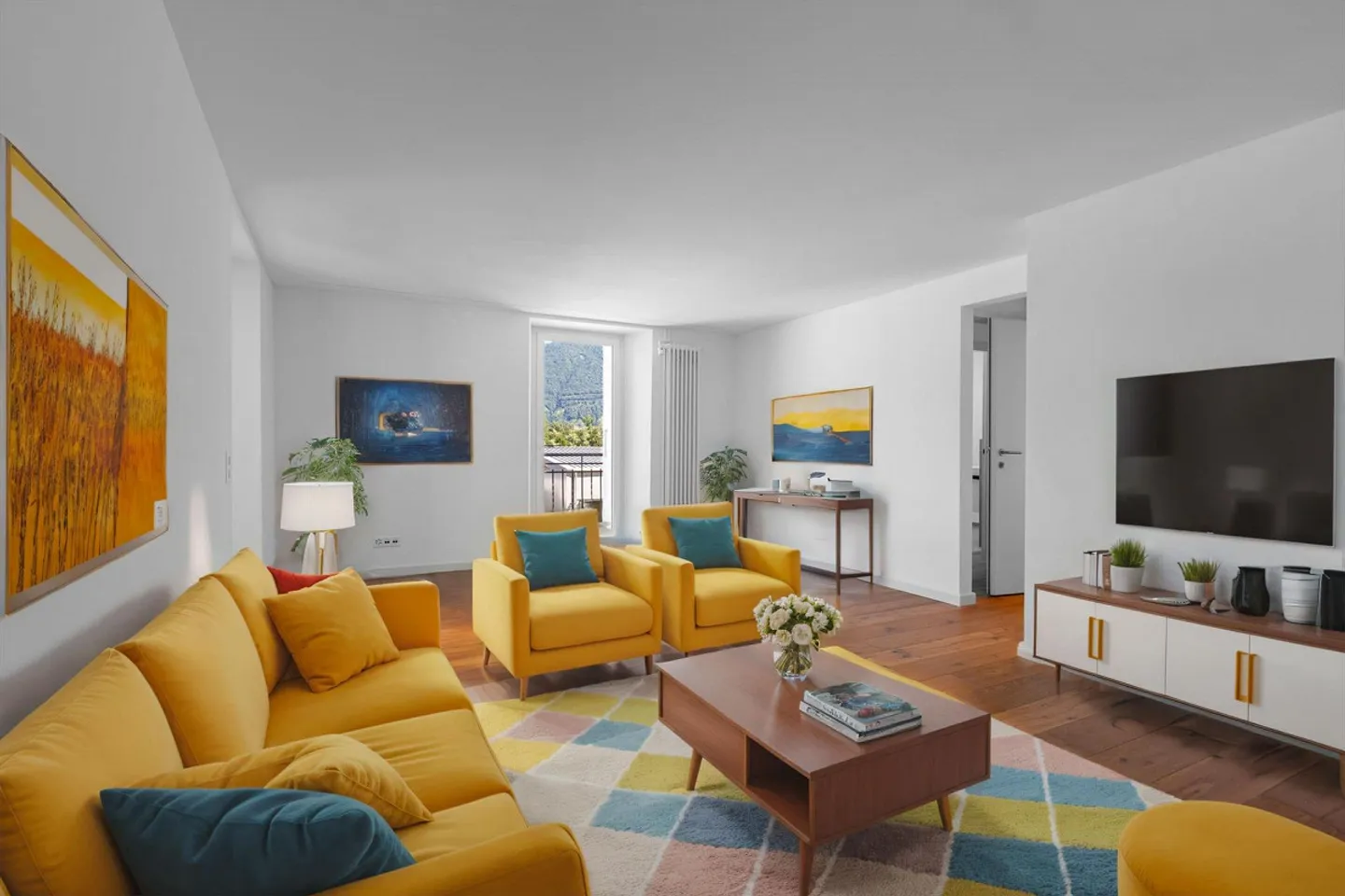 BEAUTIFUL AND UNIQUE 3.5 ROOMS WITH TERRACE IN MAGADINO - Photo 1 of 9