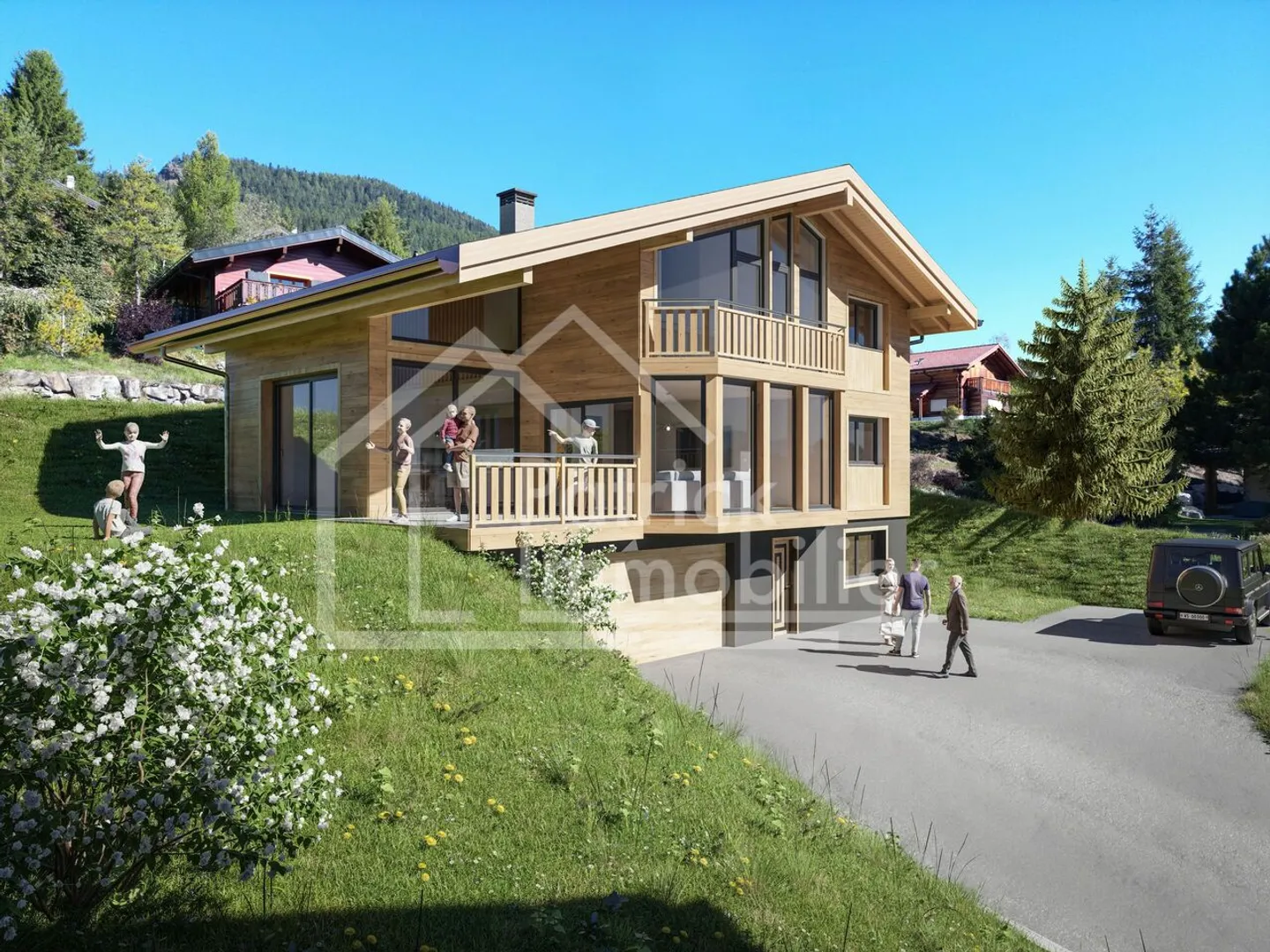 Chalet Familiare Incantevole con Vista - Foto 2 di 6