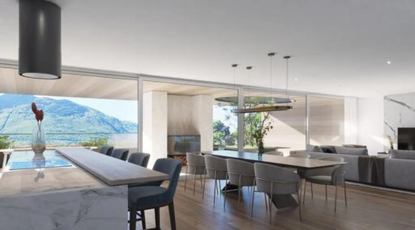 À VENDRE À MINUSIO - APPARTEMENT DE 3,5 PIÈCES AVEC JARDIN PRIVÉ DANS UNE NOUVELLE RÉSIDENCE - Photo 3 sur 8