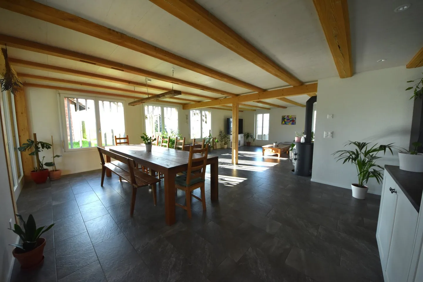 Stilvolles Bauernhaus in der Natur - Foto 4 von 15