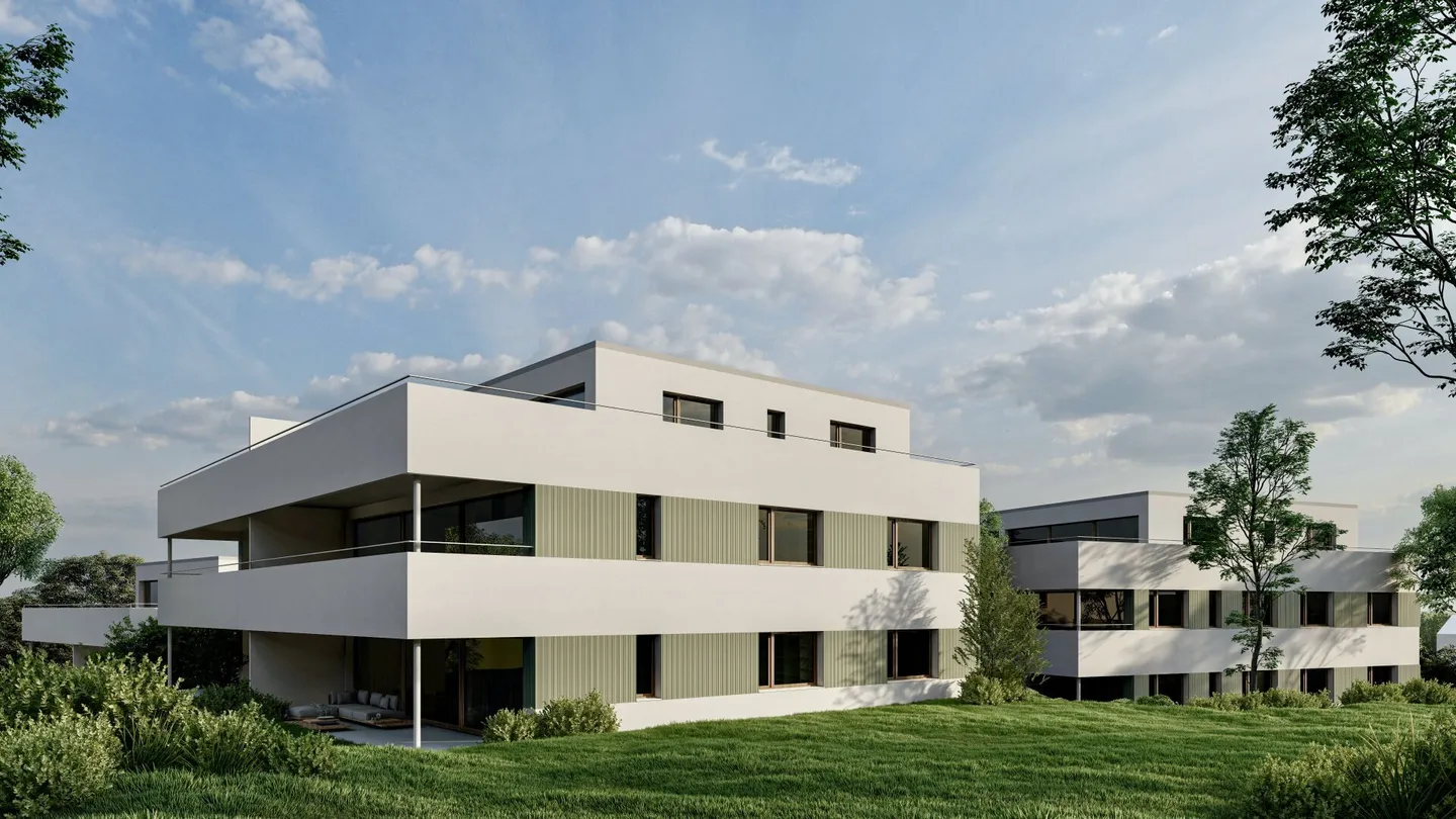 Nuovo progetto di costruzione con 3 case plurifamiliari e pianificazione approvata - Foto 1 di 2
