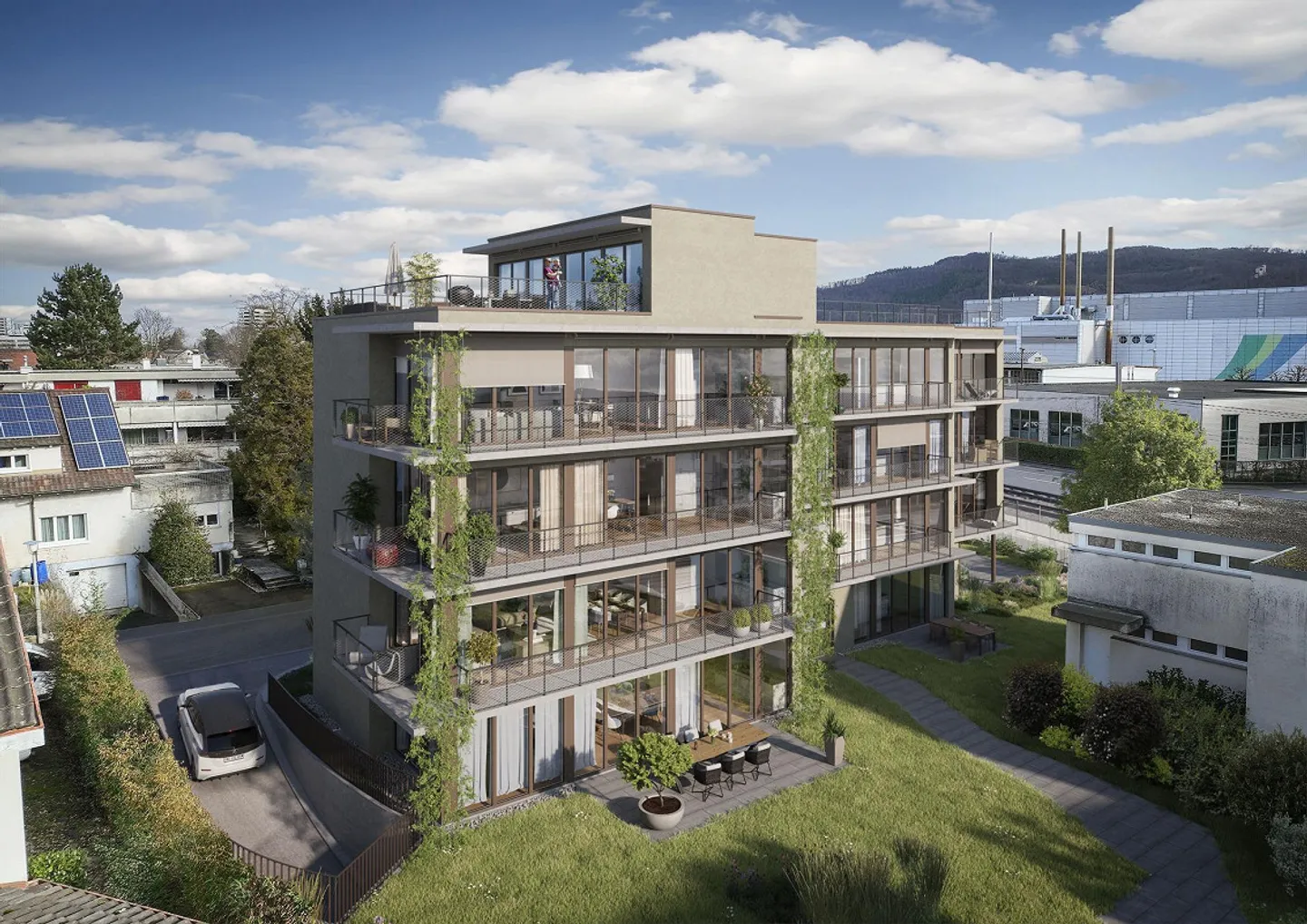 Prächtige Dachwohnung mit Terrasse - Foto 1 von 4