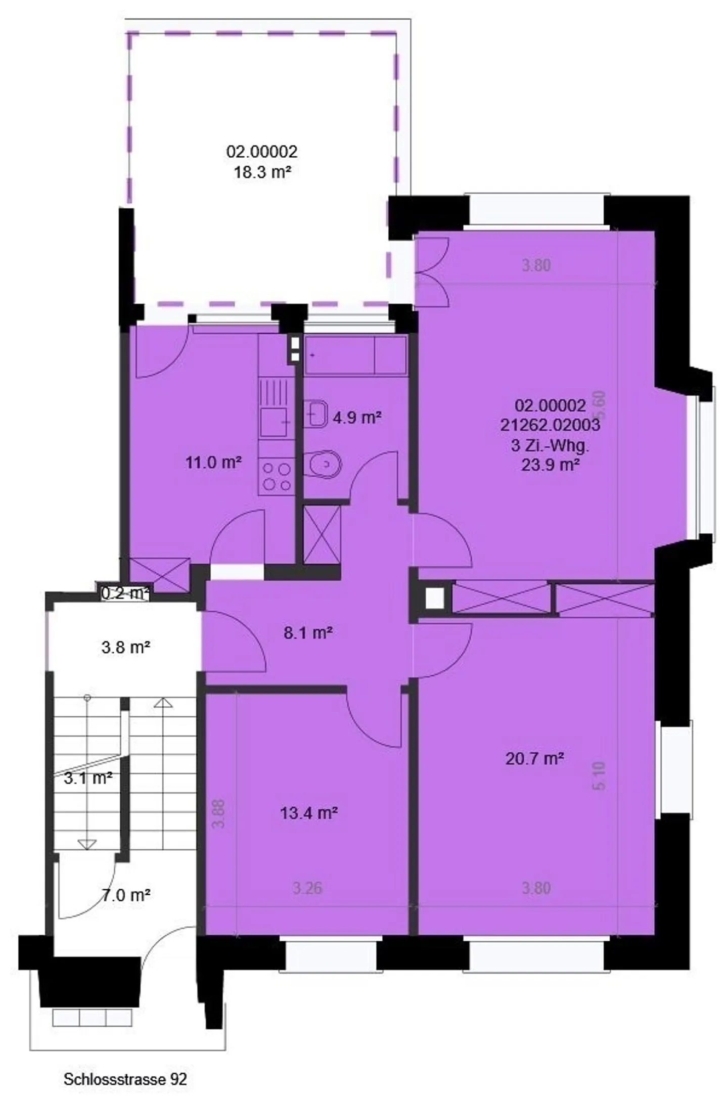 Apartment for rent - Photo 11 of 11