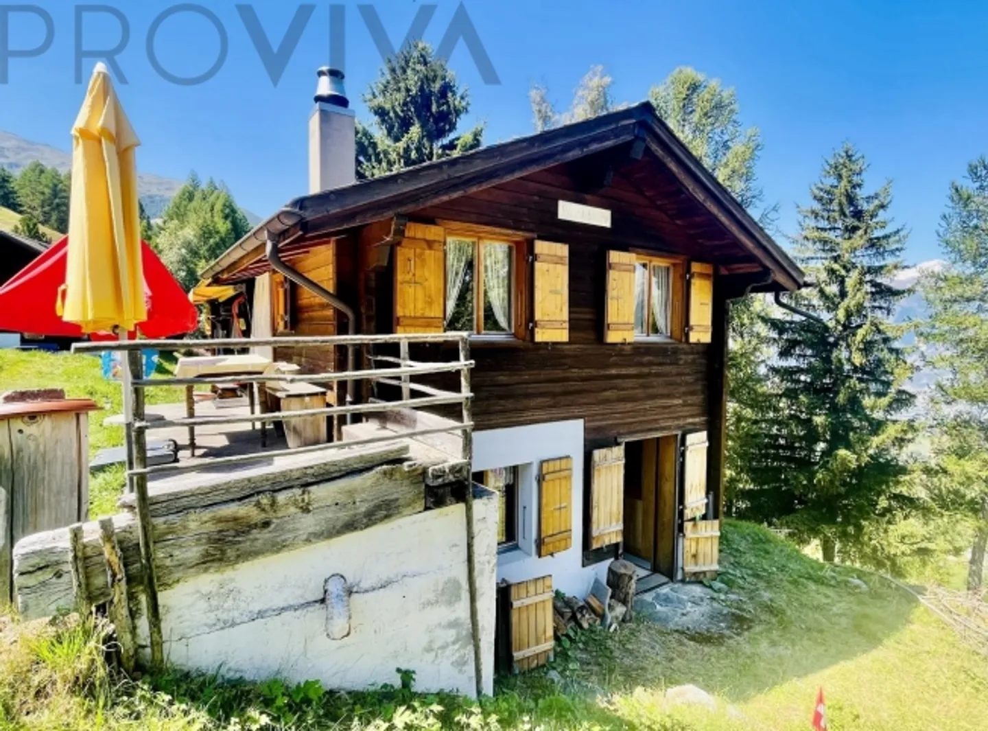 Rustico, accogliente, rurale - direttamente sulla pista da sci Unterbäch-Ginals - Foto 1 di 8