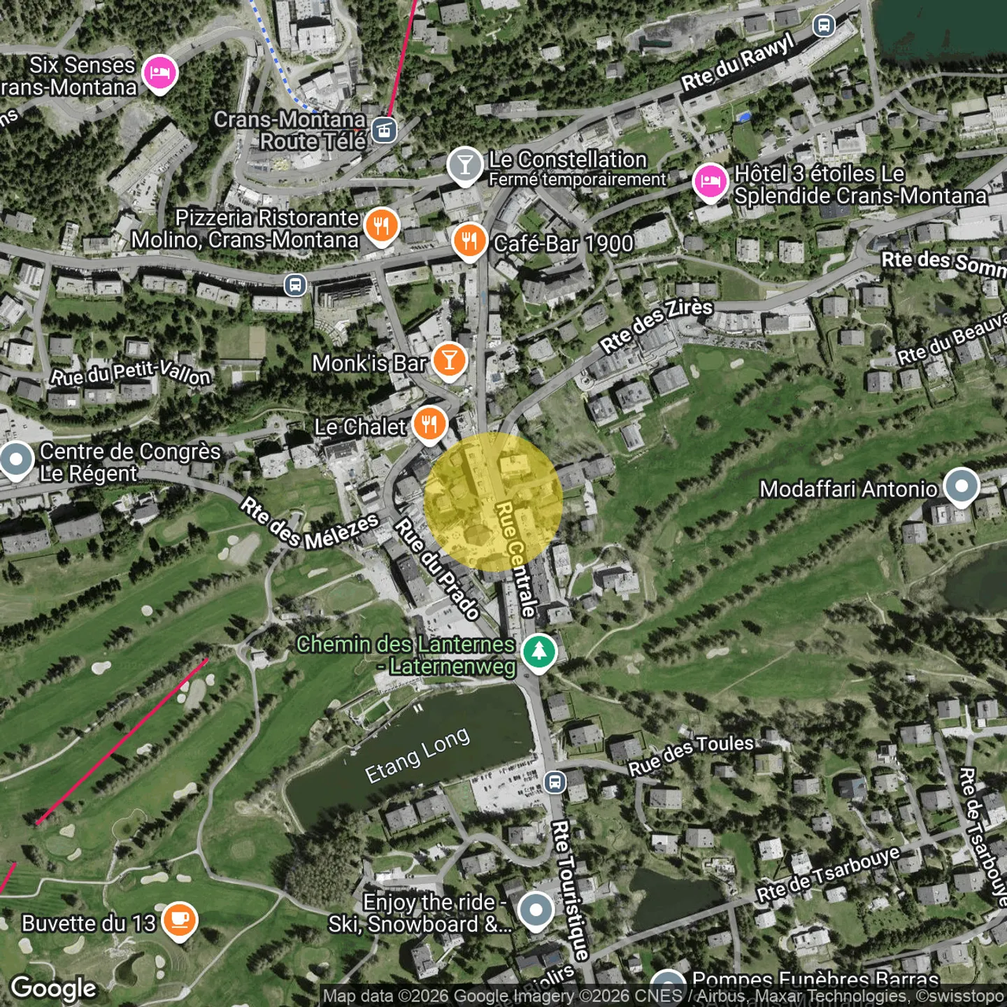 Attico eccezionale con vista panoramica nel cuore di Crans - Foto 14 di 15
