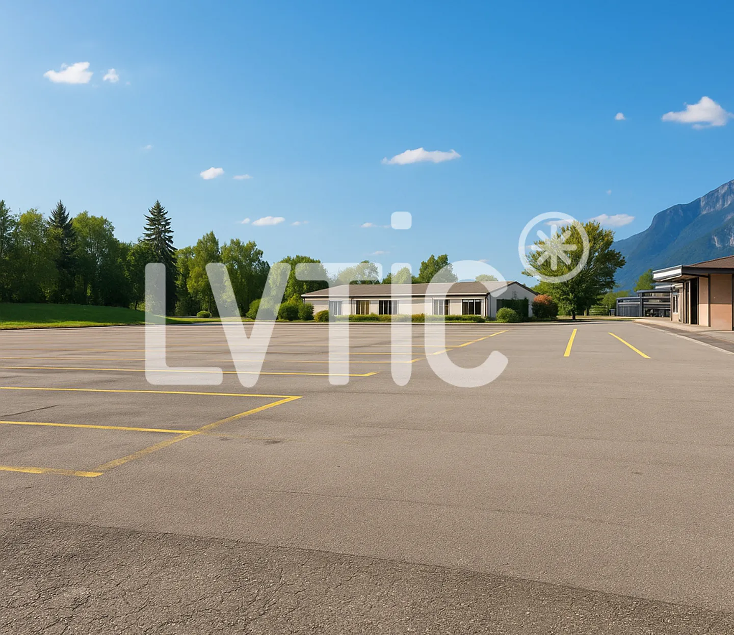 Superfici esterne bitumate di 10.000 m2, divisibili, in affitto ad Aigle - Foto 1 di 3