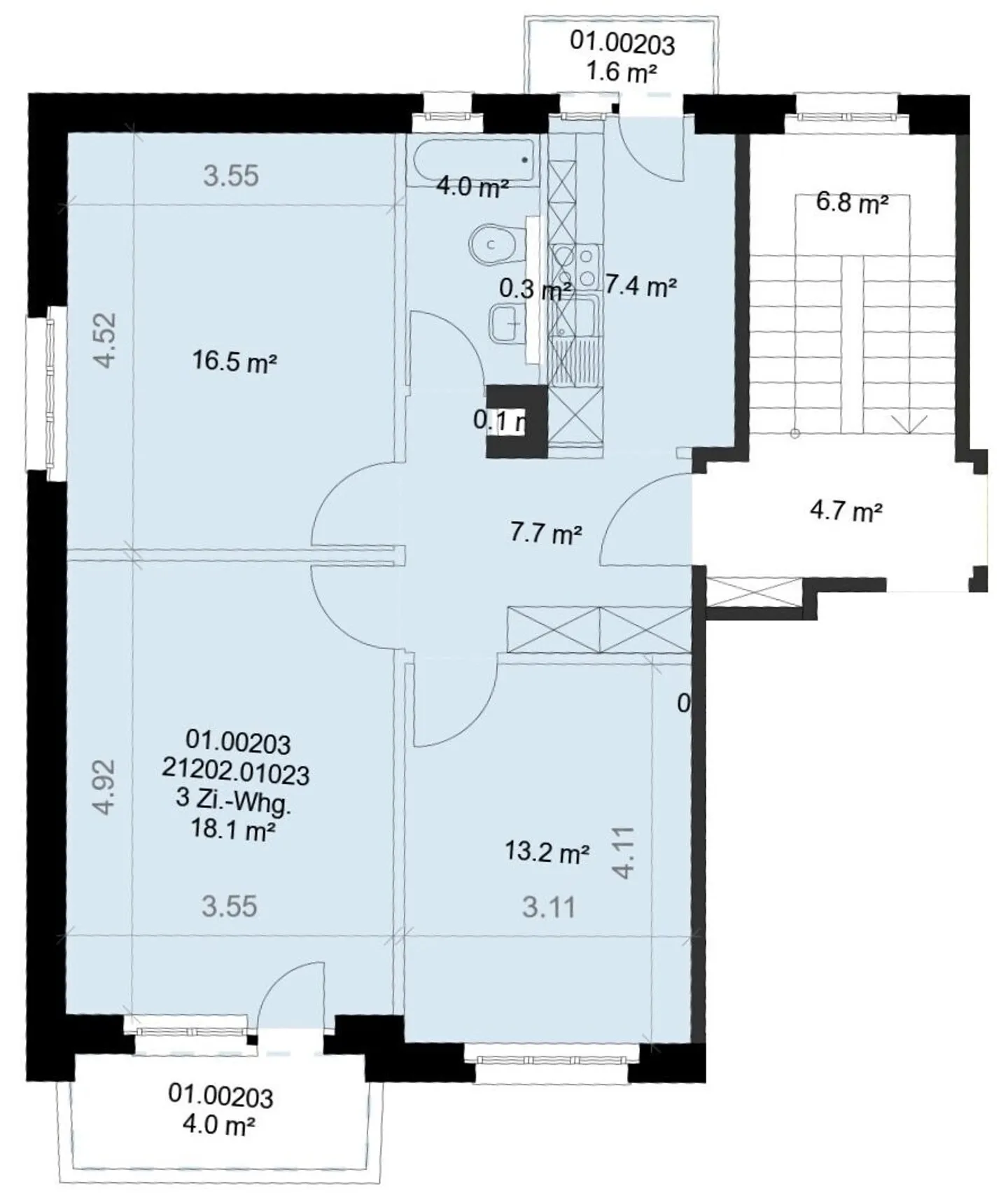 Apartment for rent - Photo 9 of 9