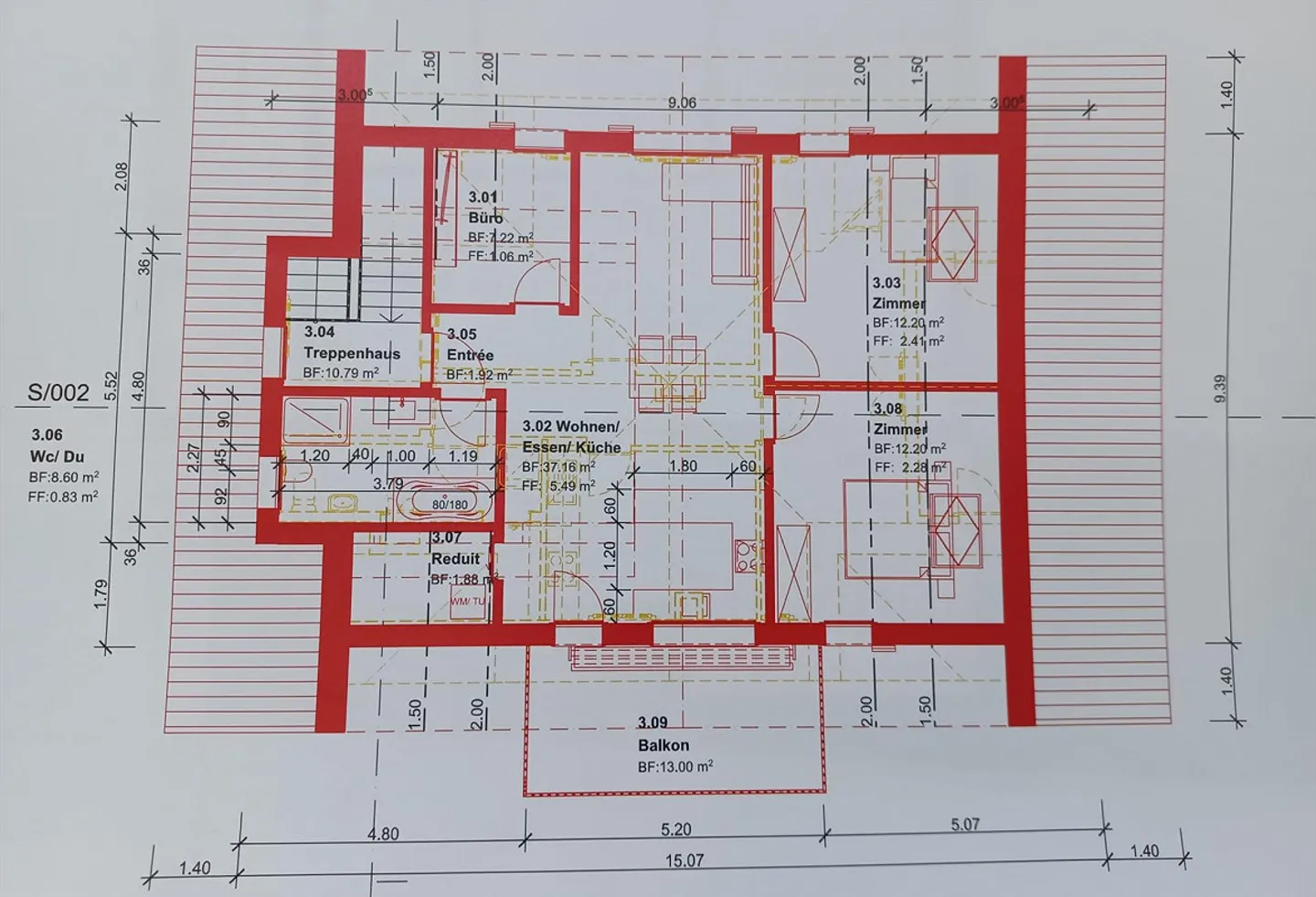 Appartamento mansardato di 3,5 stanze - Foto 6 di 6