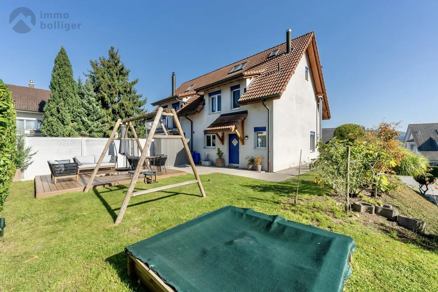 Bureau à domicile avec vue dans le quartier populaire de Hölzli - Photo 1 sur 13