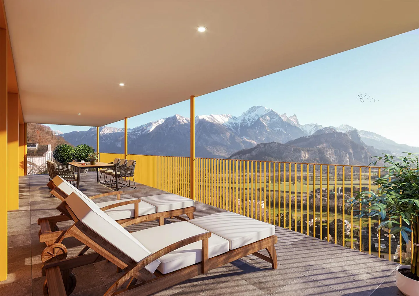 Terrassenhaus mit Aussicht - Foto 2 von 11