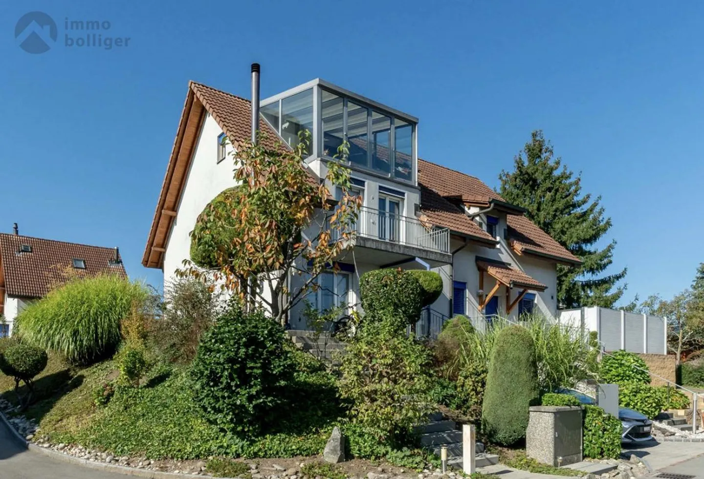 Bureau à domicile avec vue dans le quartier populaire de Hölzli - Photo 12 sur 13