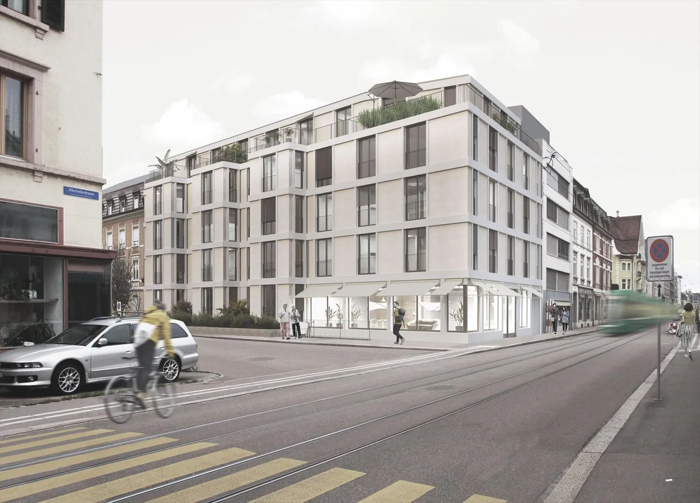 Projektankündigung: Modern wohnen in Basel  ruhig, stadtnah und charmant - Foto 1 von 6