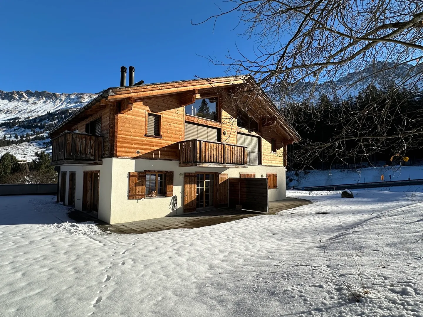 Direttamente sulla pista: appartamento di 4½ stanze con terrazza a Parpan - Foto 22 di 24