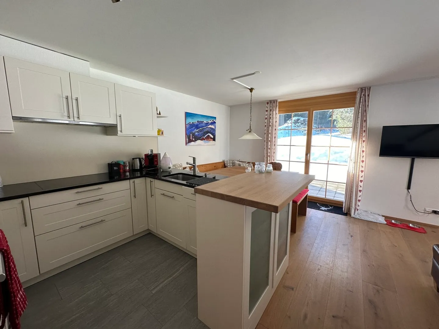 Direttamente sulla pista: appartamento di 4½ stanze con terrazza a Parpan - Foto 10 di 24