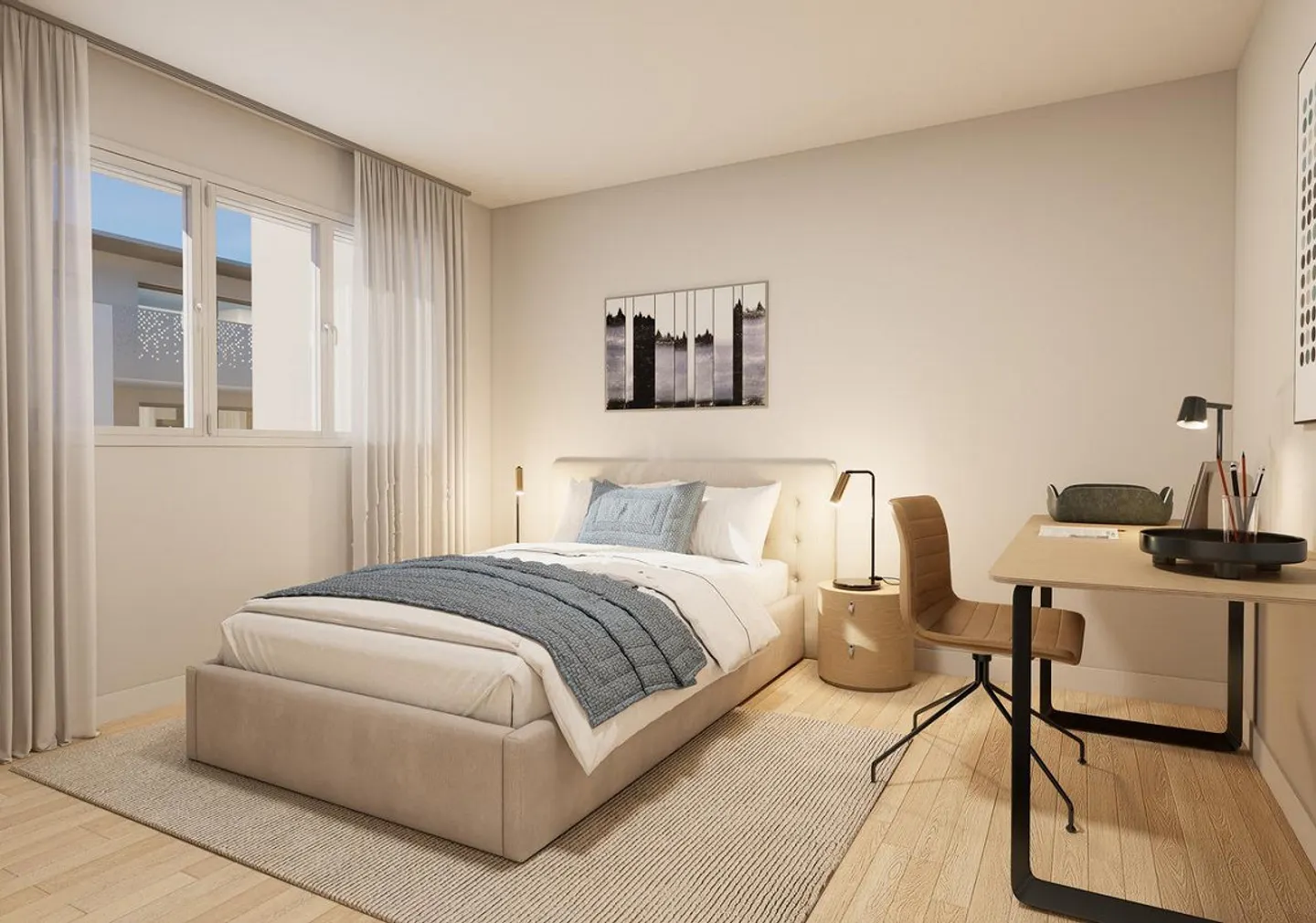 Virtual Tour Champ Olivier Living 4.5-Room Apartments for Sale - Photo 7 of 14