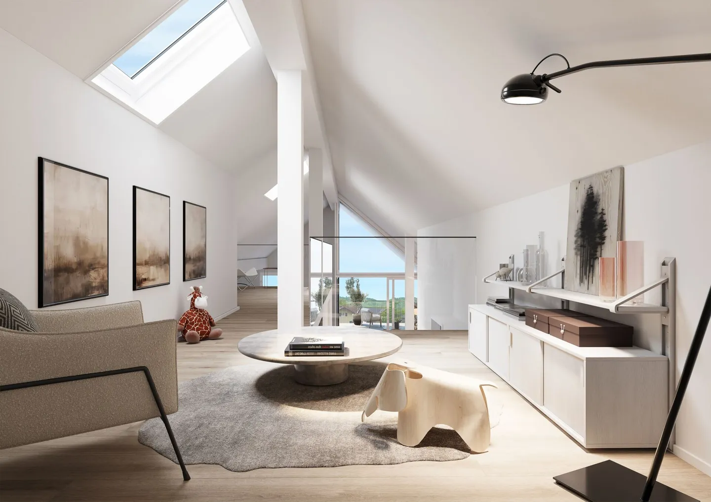 WOHNPARK DORF - 4.5-room apartment in the attic - Photo 2 of 11
