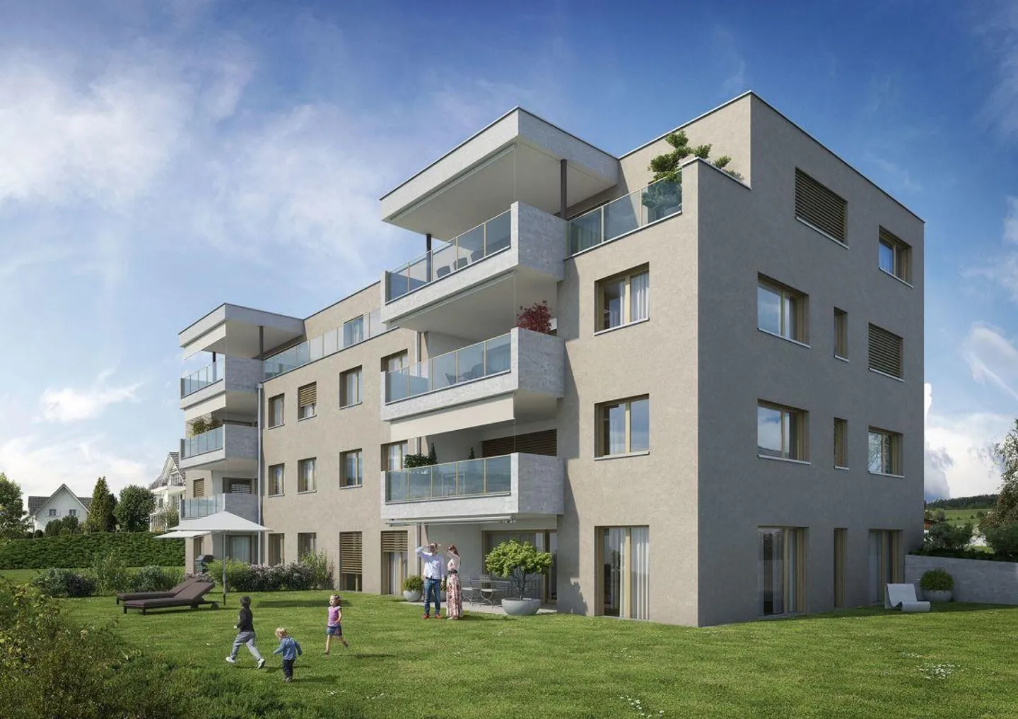 Rain 4½-Chambre Appartement A3, 2ème Étage - Ouest - Photo 2 sur 6