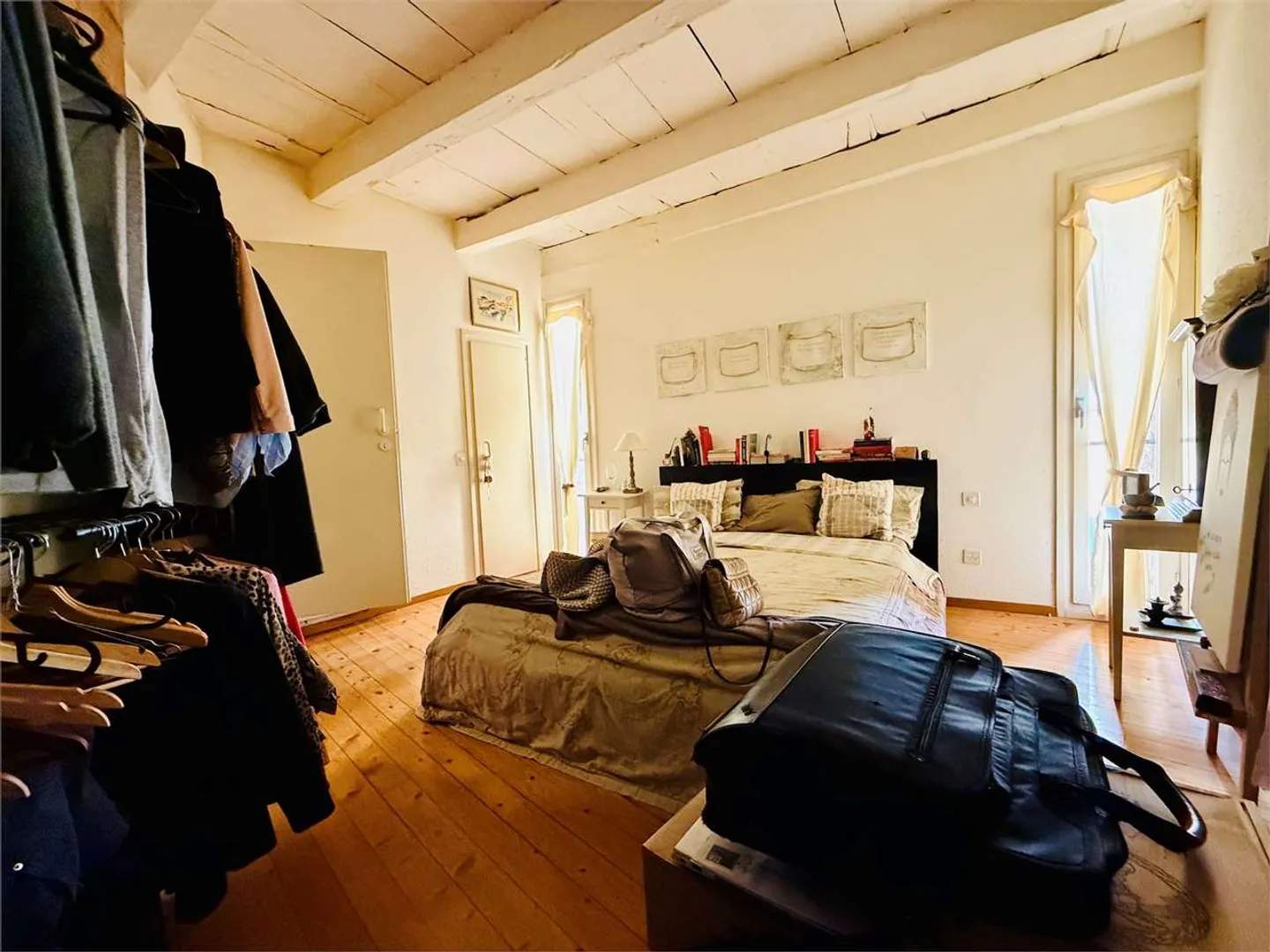 ZU VERMIETEN TRIPLEX-WOHNUNG 3.5 ZIMMER IN GENTILINO - 90 MQ IM KERN - Foto 10 von 13