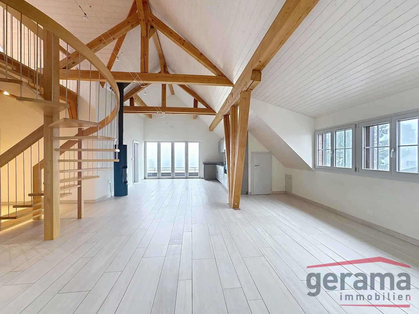 Bellissimo appartamento di 3,5 stanze al 1° piano a Ponthaux - Foto 2 di 6