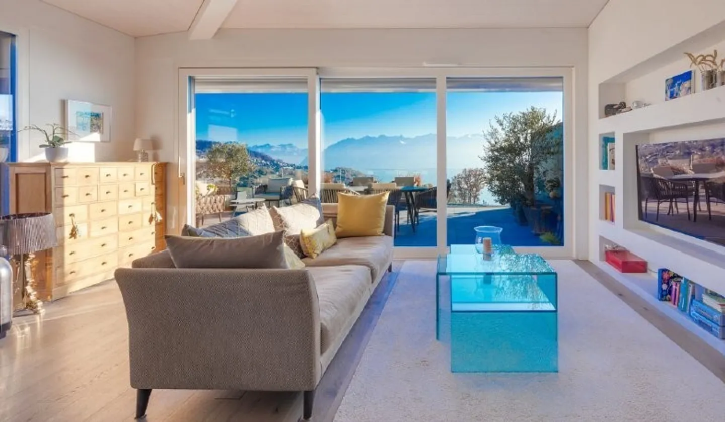 Wunderschöne möblierte Penthousewohnung mit atemberaubendem Seeblick - Foto 4 von 11