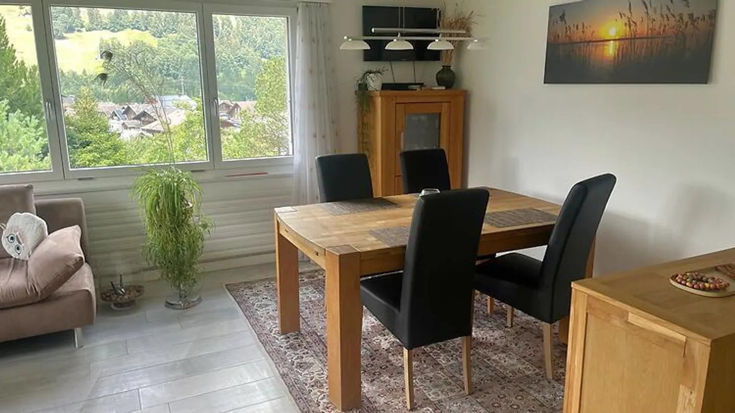 APPARTEMENT 3 PIÈCES À REICHENBACH IM KANDERTAL (BE), MEUBLÉ, TEMPORAIRE - Photo 2 sur 16