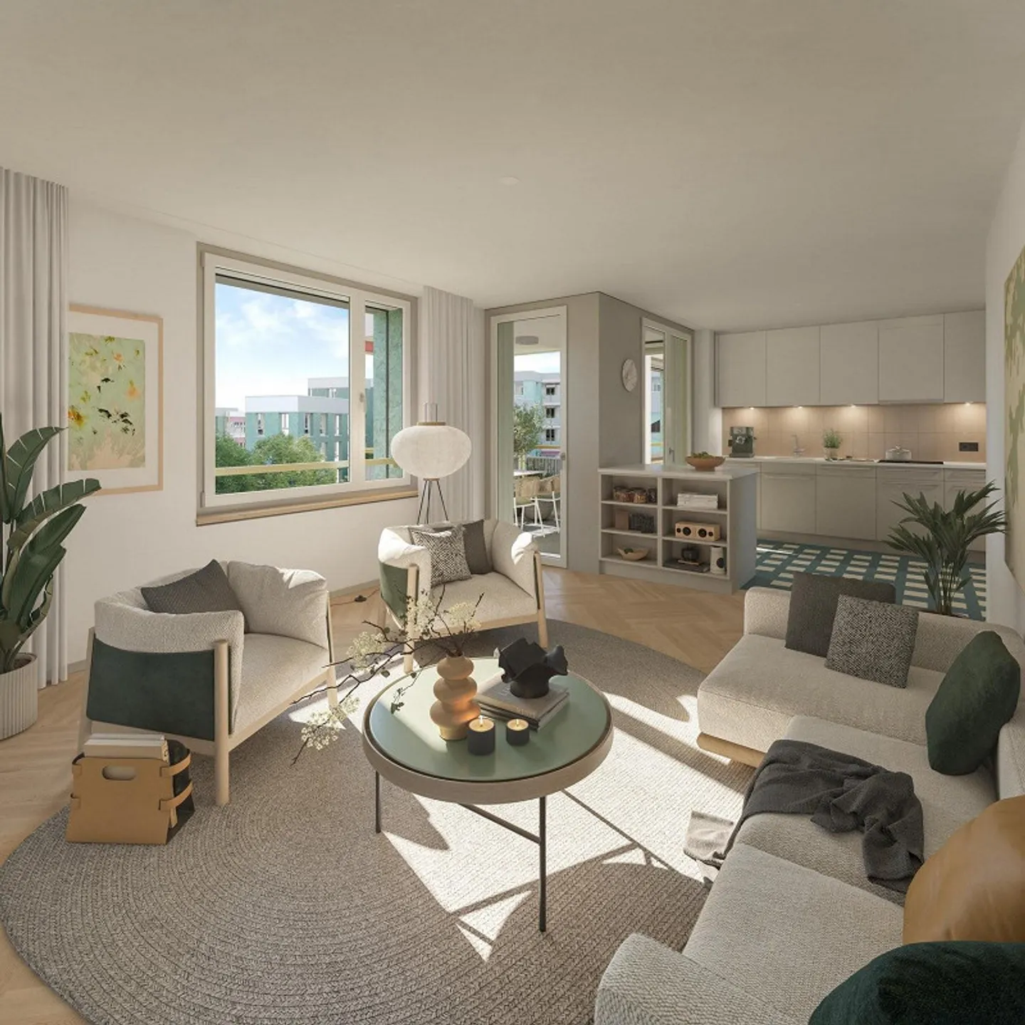 Modernes Apartment in Schlieren - Foto 2 von 7