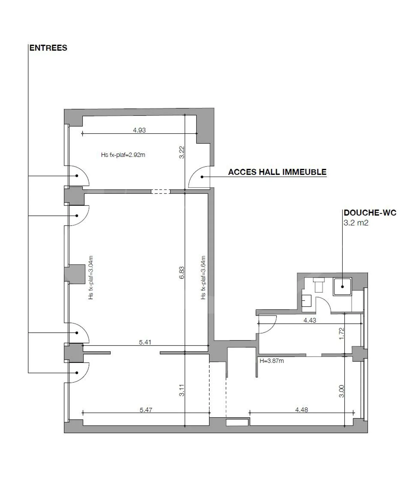 Erstklassiger Gewerberaum in Pâquis - Foto 2 von 2
