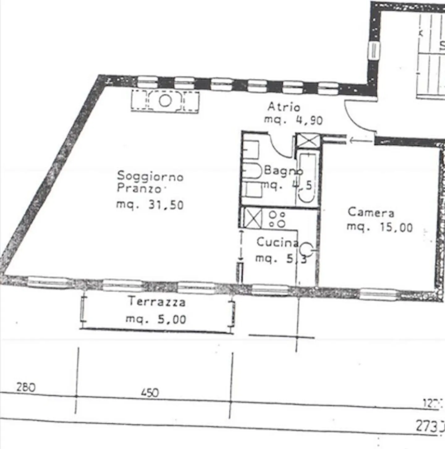 FOR SALE IN CADENAZZO - 2.5 ROOM APARTMENT ON THE GROUND FLOOR WITH BALCONY - Photo 13 of 13