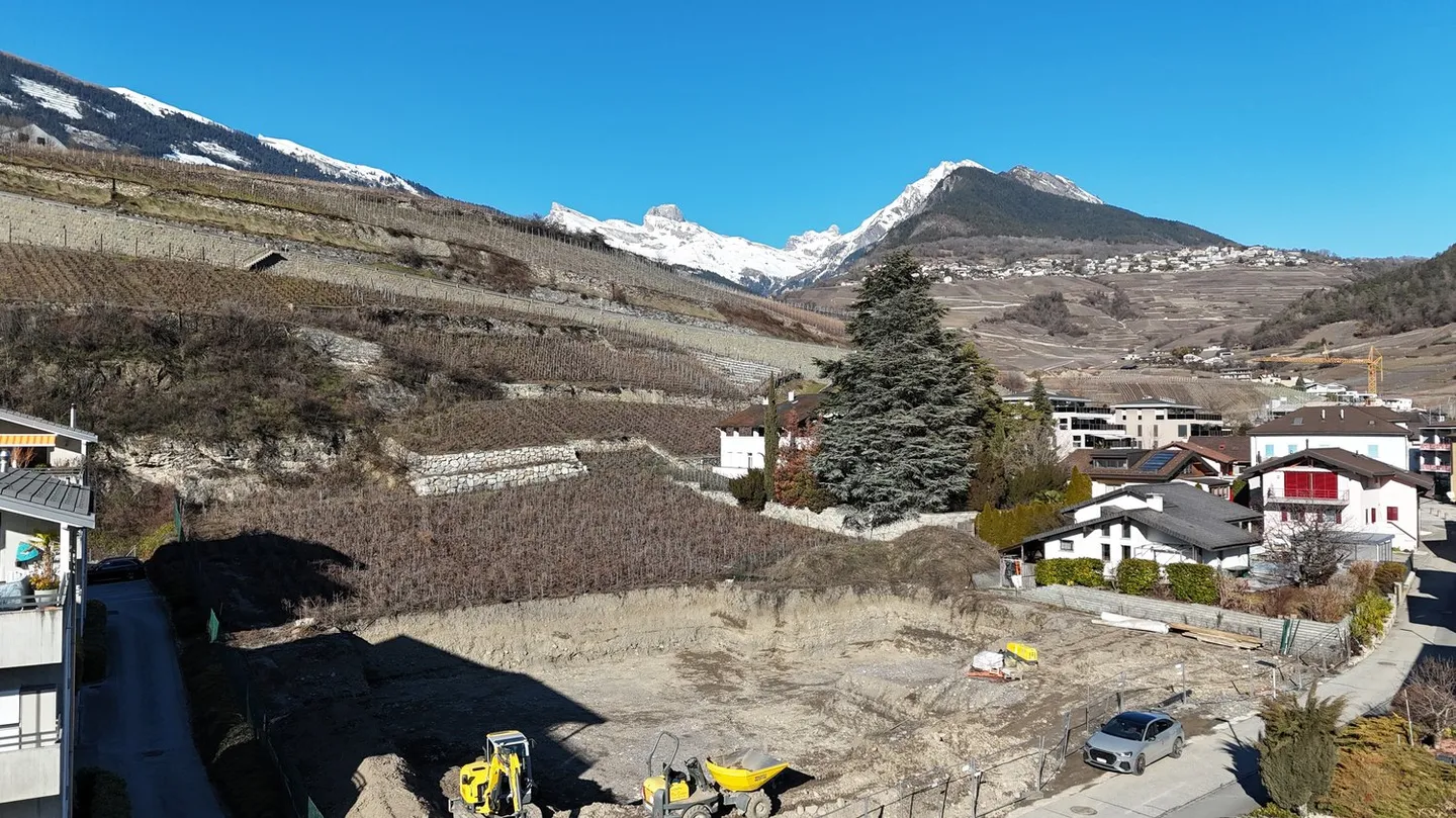 Nouvel appartement de 4,5 pièces avec vue panoramique à Conthey - Photo 19 sur 20