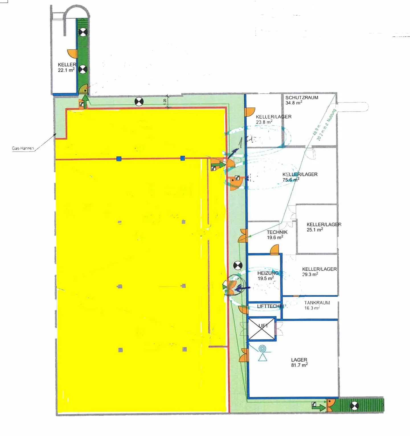 Espace de stockage au sous-sol - Photo 7 sur 7