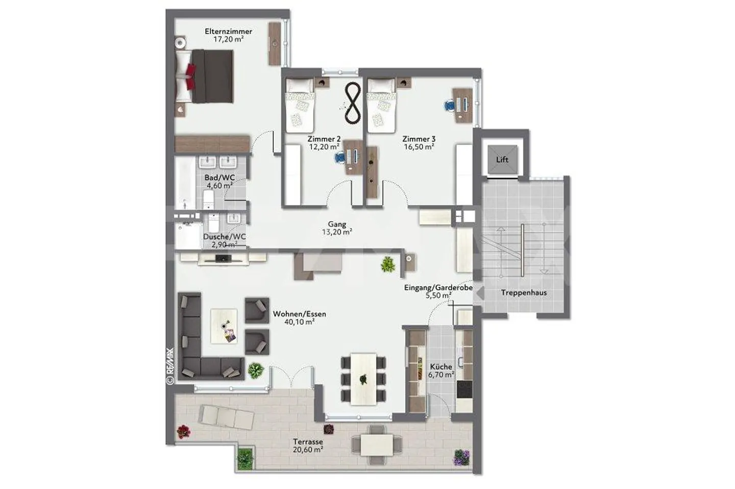 4½-ROOM APARTMENT ON THE FIFTH FLOOR WITH A DREAM VIEW - Photo 12 of 12