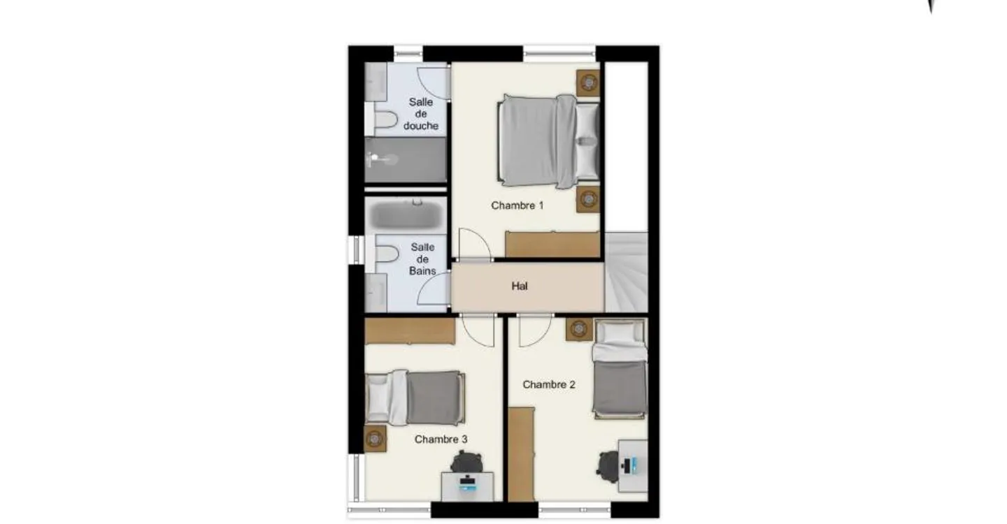 Modern Semi-Detached House - Photo 9 of 10