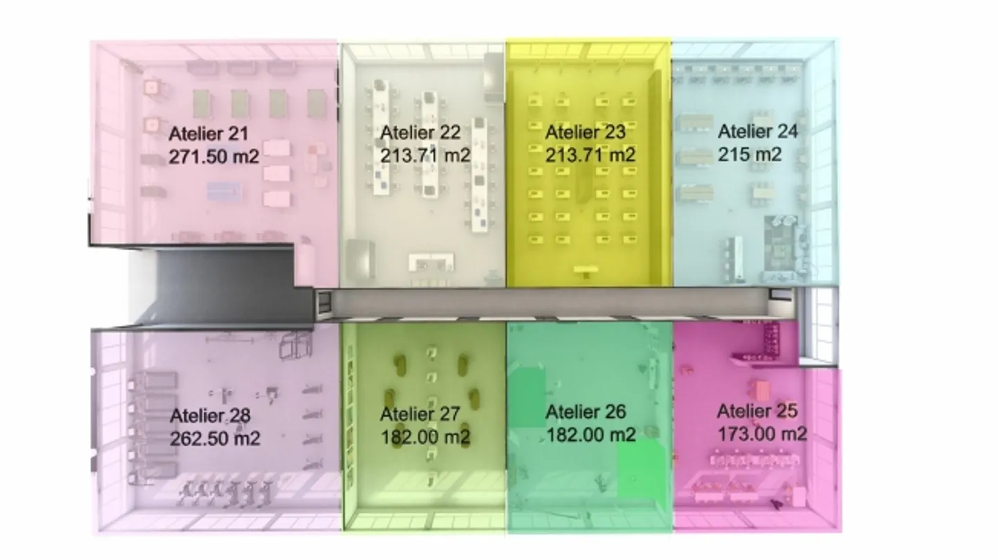 Gewerbe ab 176 m2 - Flexibler Mietvertrag - 3 MONATE MIETFREI - Foto 5 von 10
