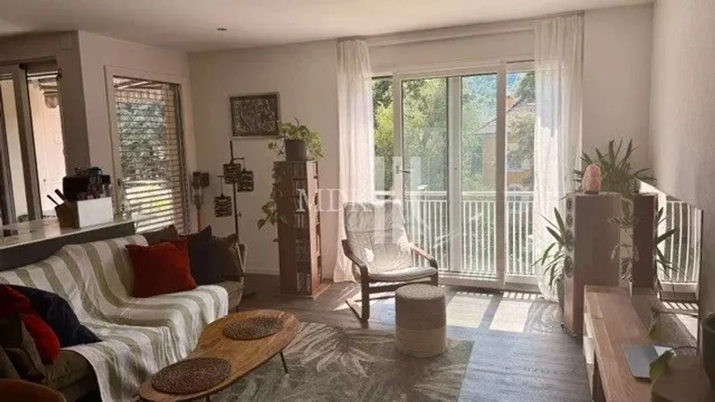 Belle appartement de 2,5 pièces à louer à Monthey - Photo 2 sur 8