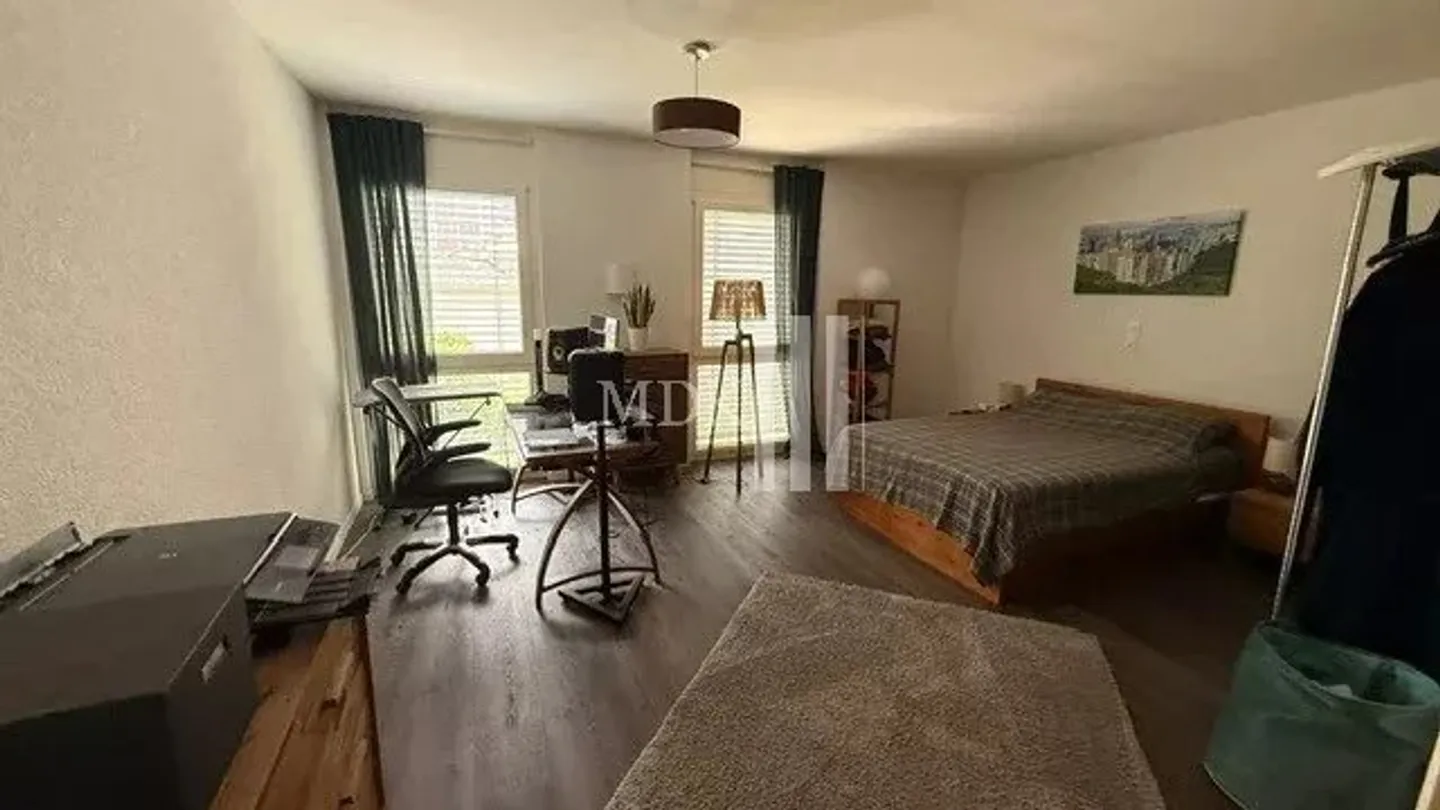 Belle appartement de 2,5 pièces à louer à Monthey - Photo 5 sur 8