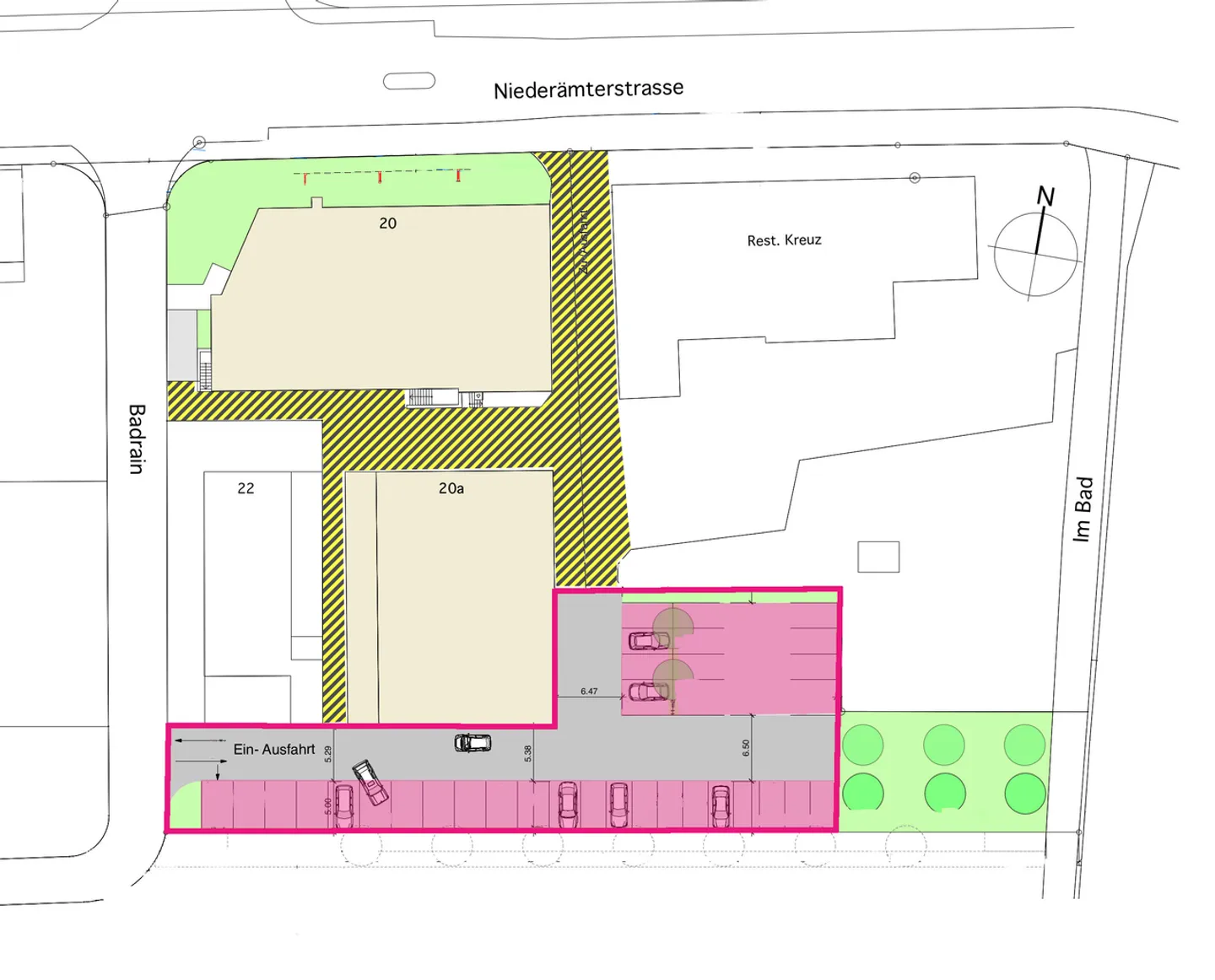 Aussenparkplätze an zentraler Lage verfügbar - Photo 4 sur 4