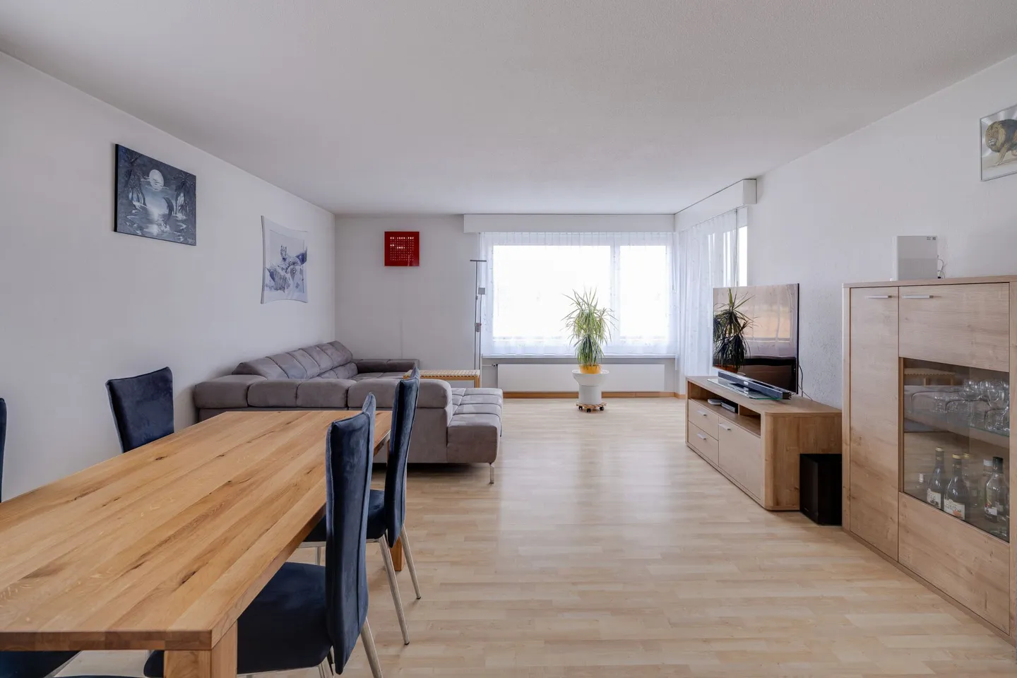 Appartamento attraente di 4,5 stanze al piano rialzato con vista sul verde - Foto 2 di 15