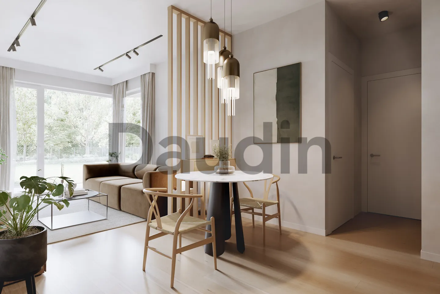 Charmant Appartement avec Jardin à Vessy - Photo 2 sur 3