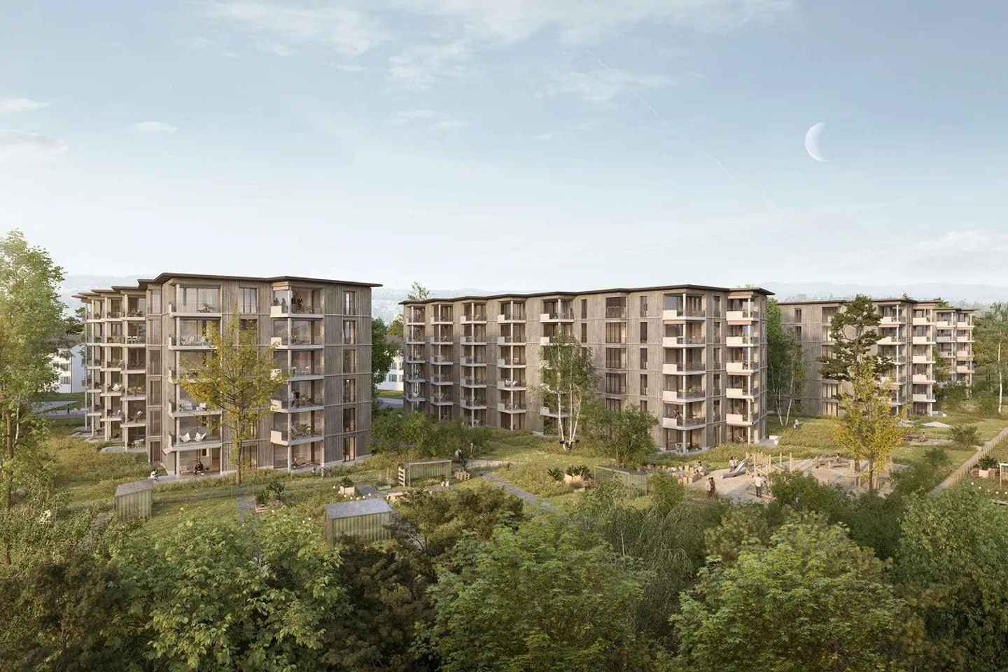 Moderne 3.5-Zimmer-Neubauwohnung in der Überbauung «7 Lerchen» in K... - Photo 12 sur 12