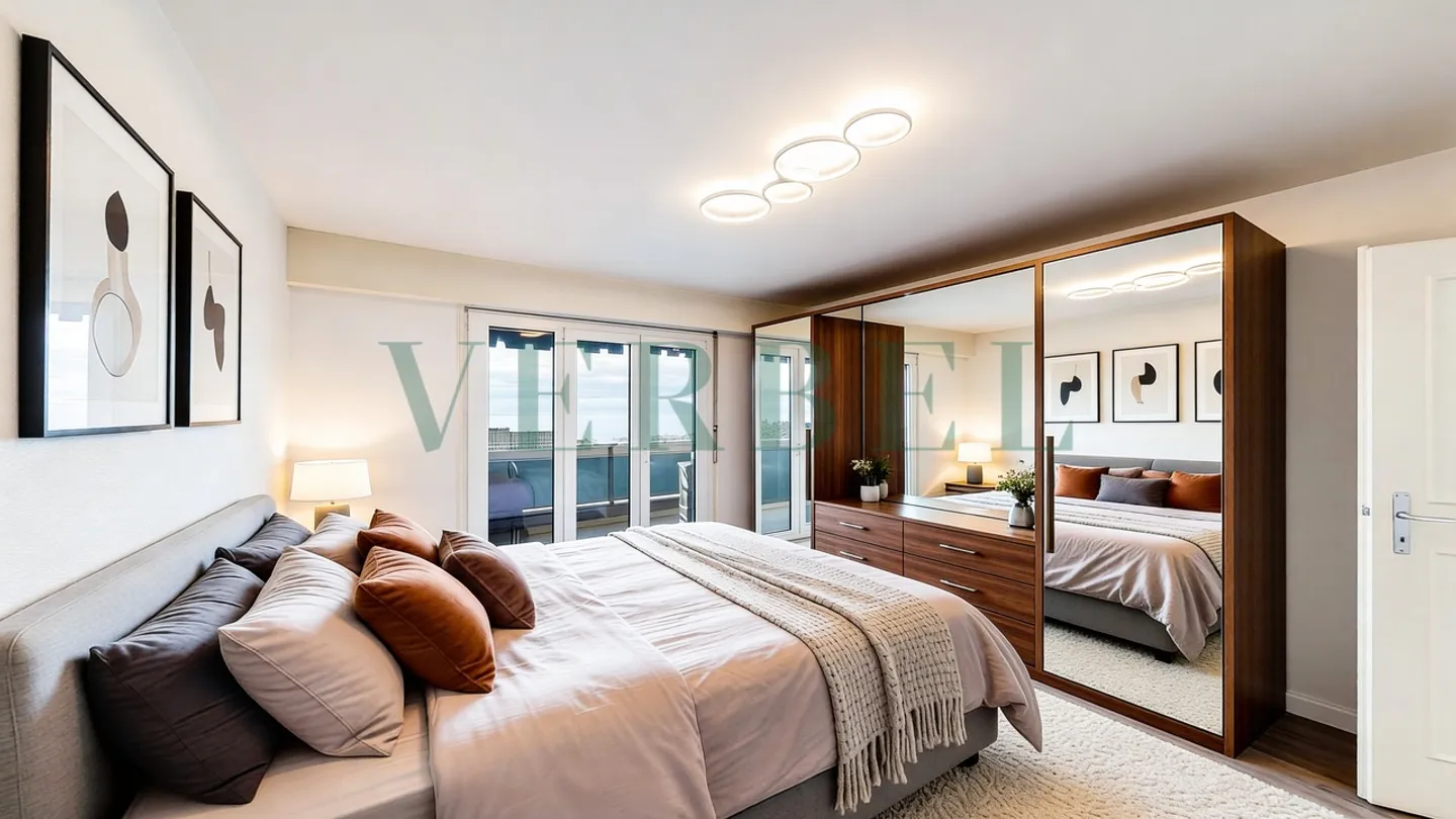 Bright Apartment with Lake View - Photo 3 of 10