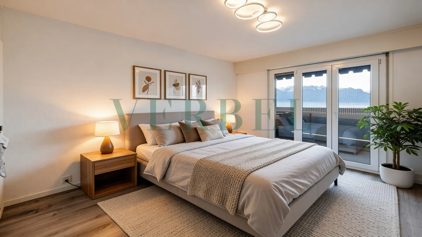 Bright Apartment with Lake View - Photo 4 of 10