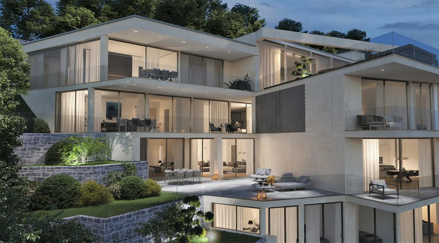 HOCHWERTIGE WOHNUNG MIT GARTEN UND PRÄCHTIGEM SEEBLICK - Foto 4 von 7