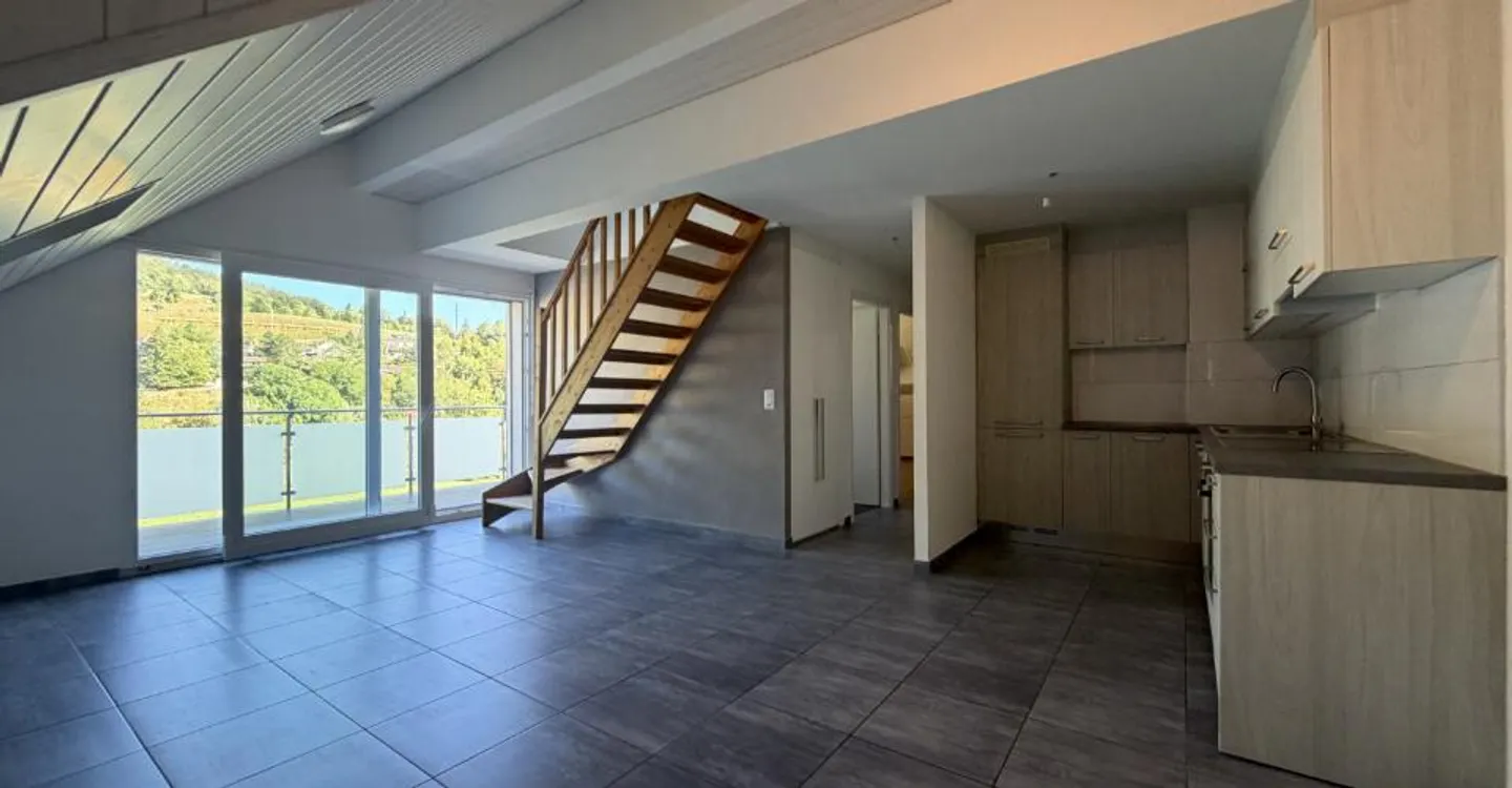 3,5-Zimmer-Wohnung + Mezzanin - Foto 1 von 5