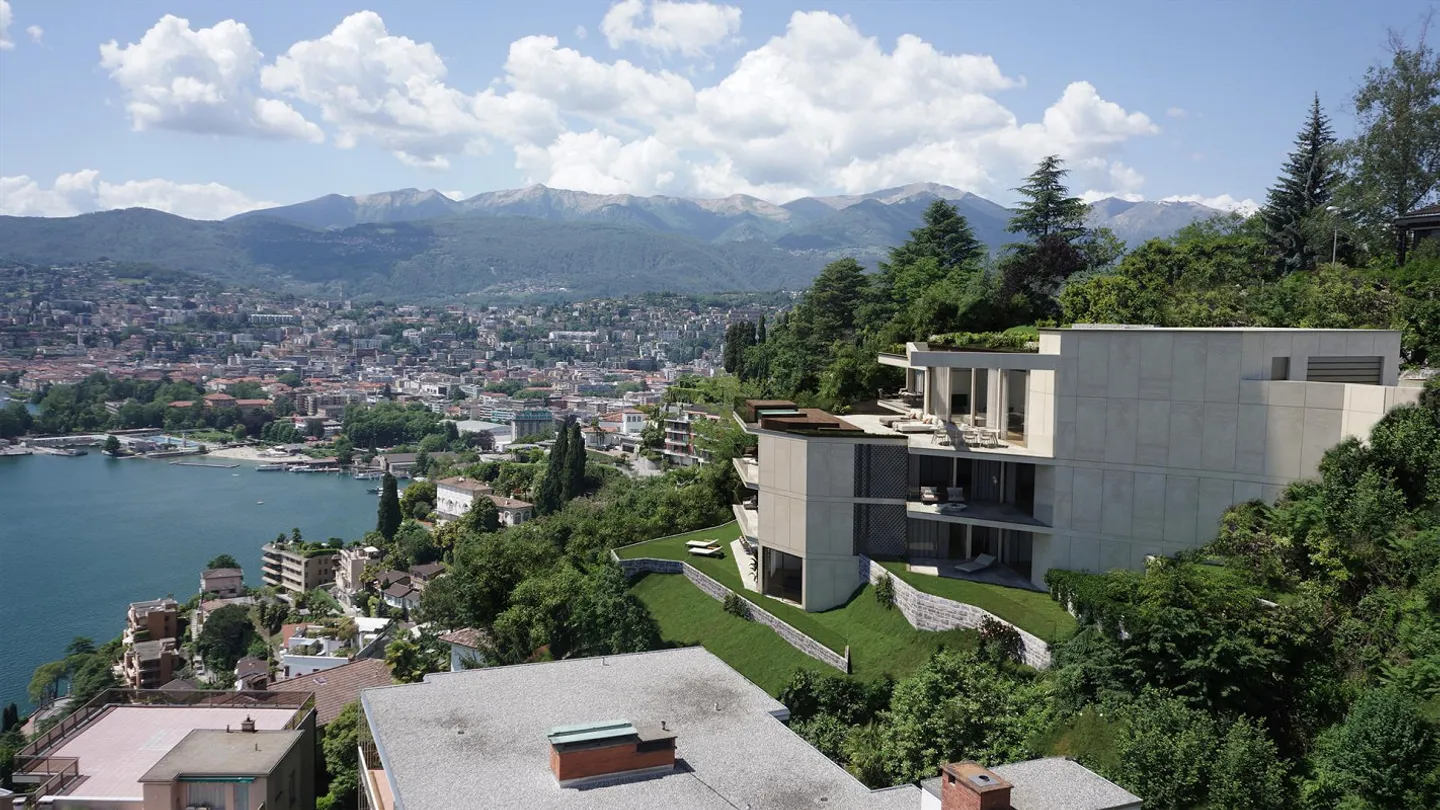 HOCHWERTIGE WOHNUNG MIT GARTEN UND PRÄCHTIGEM SEEBLICK - Foto 2 von 7