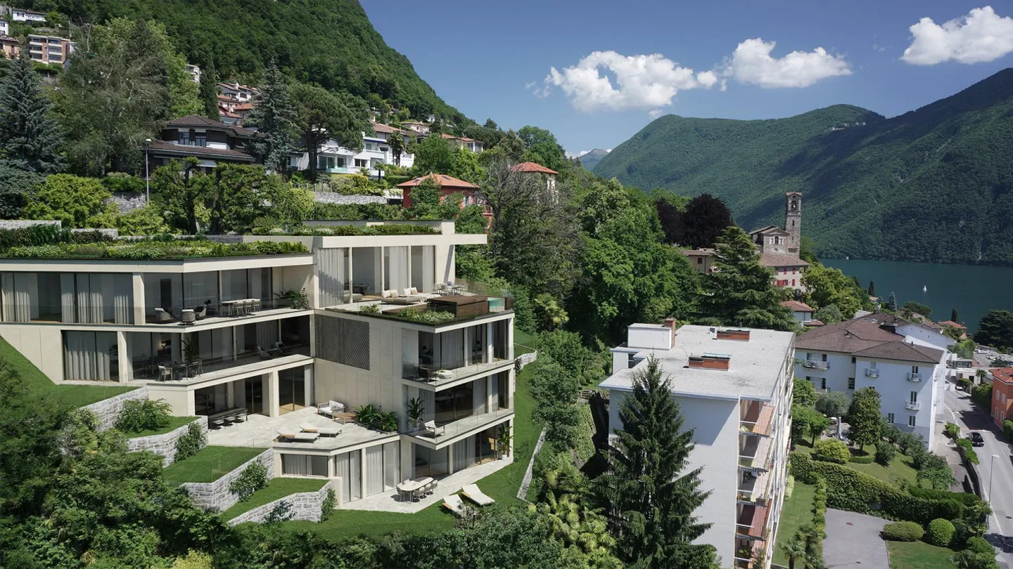 HOCHWERTIGE WOHNUNG MIT GARTEN UND PRÄCHTIGEM SEEBLICK - Foto 3 von 7